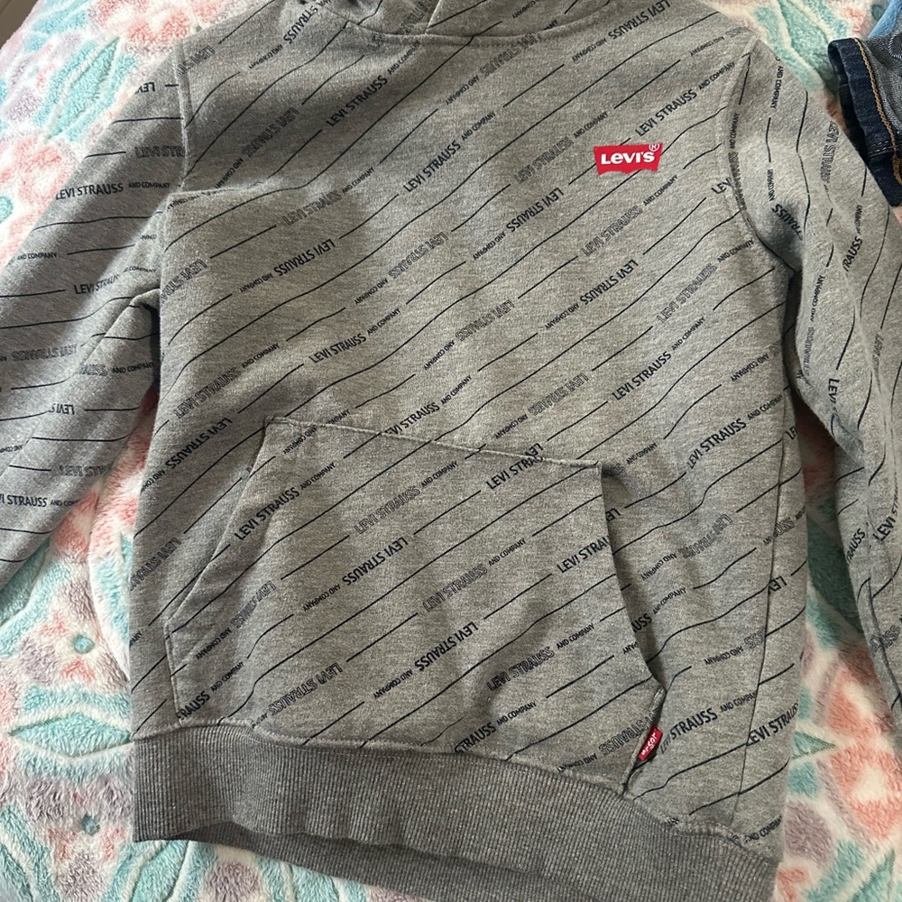 Levi's Charcoal Graphic Hoodie